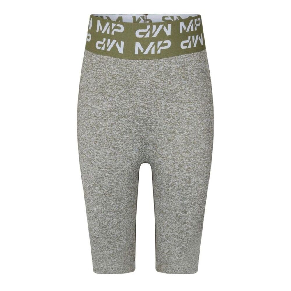 MyProtein Womens/Ladies Curve Heathered Cycling Shorts / Gray Marl